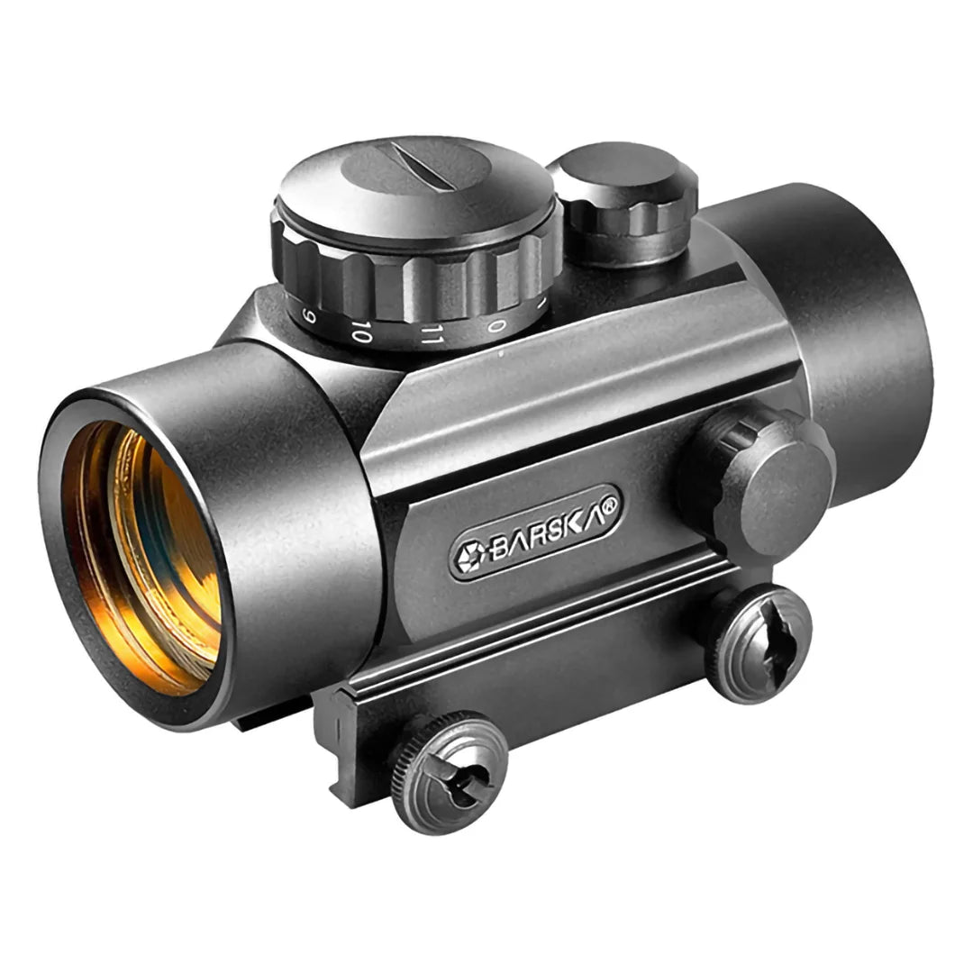 1x30mm Red Dot 5 MOA Sight | AC10328 – Barska 1x30mm Red Dot 5 MOA Sight | AC10328 – Barska