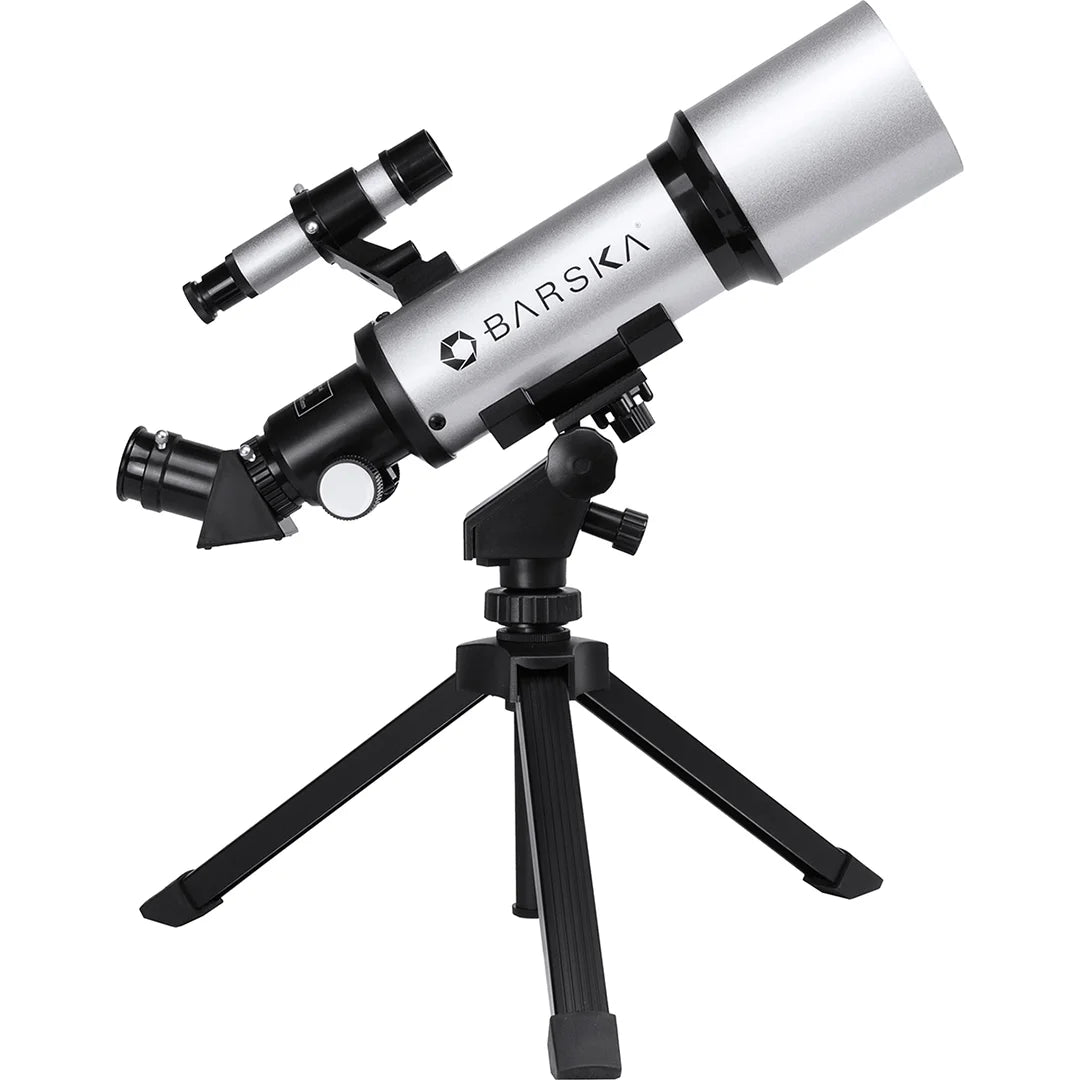 40070 - 300 Power Starwatcher Refractor Telescope with Tabletop 40070 - 300 Power Starwatcher Refractor Telescope with Tabletop