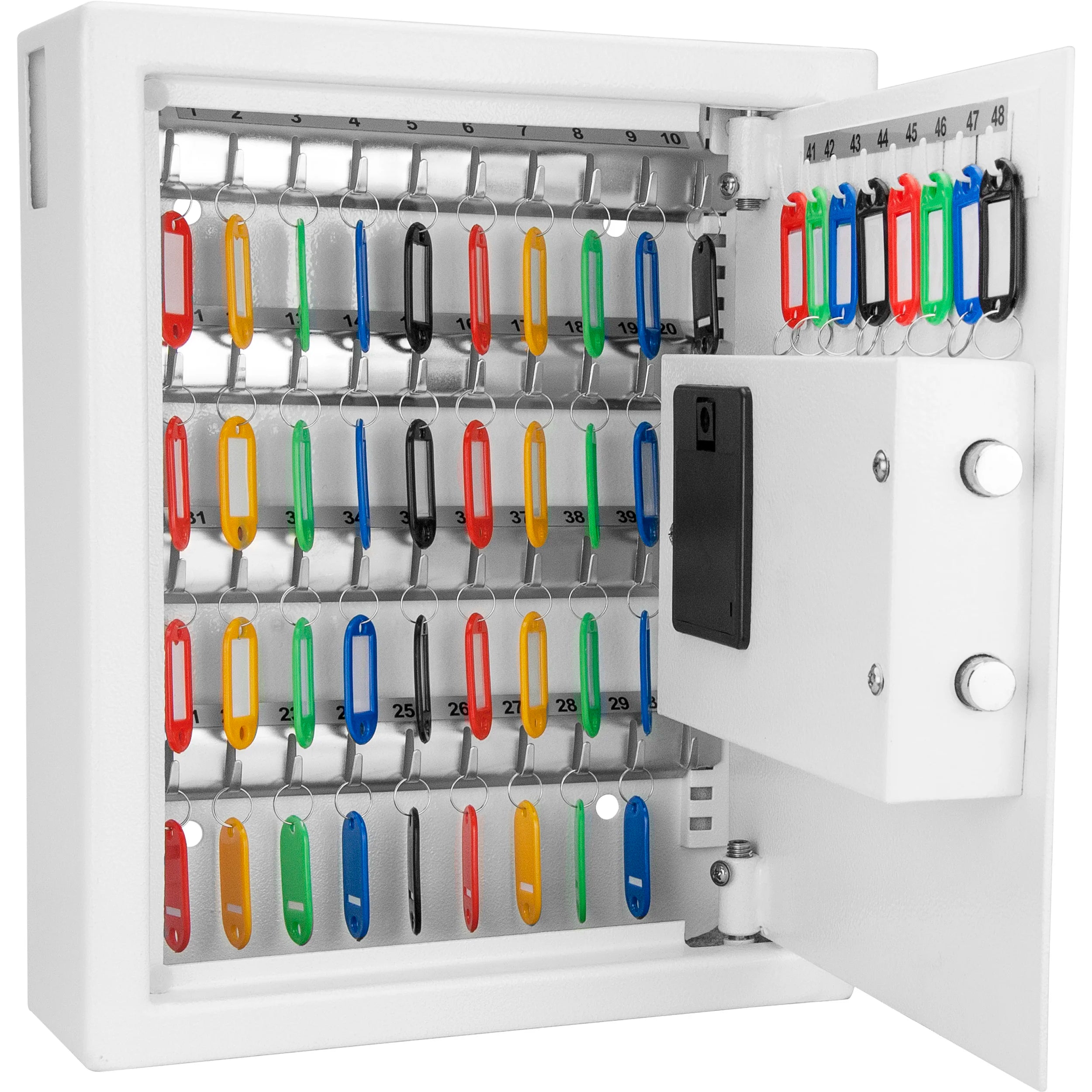 48 Capacity Fixed Position Key Cabinet Digital Keypad Wall Safe 48 Capacity Fixed Position Key Cabinet Digital Keypad Wall Safe