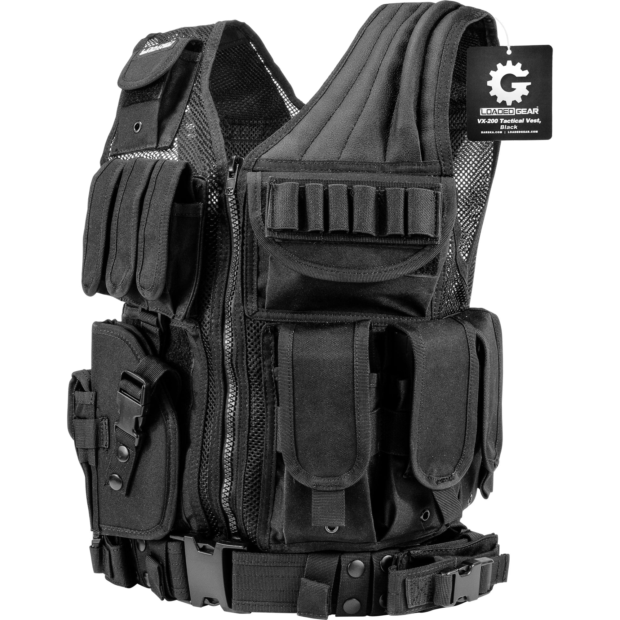 Loaded Gear VX-200 Tactical Vest | Left Hand | BI12154 – Barska Loaded Gear VX-200 Tactical Vest | Left Hand | BI12154 – Barska