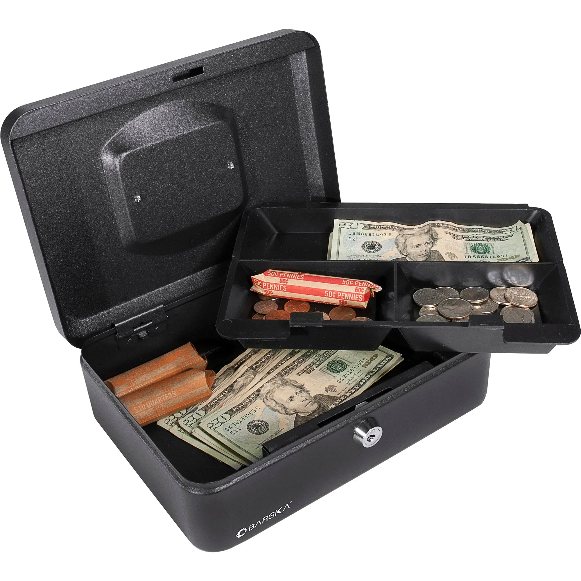 Sax Cash Box B 20 X H 9 X T 16 Cm Black