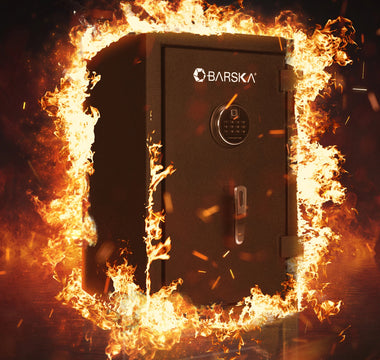 What are the Benefits of Using BARSKA Biometric Fireproof Safe?