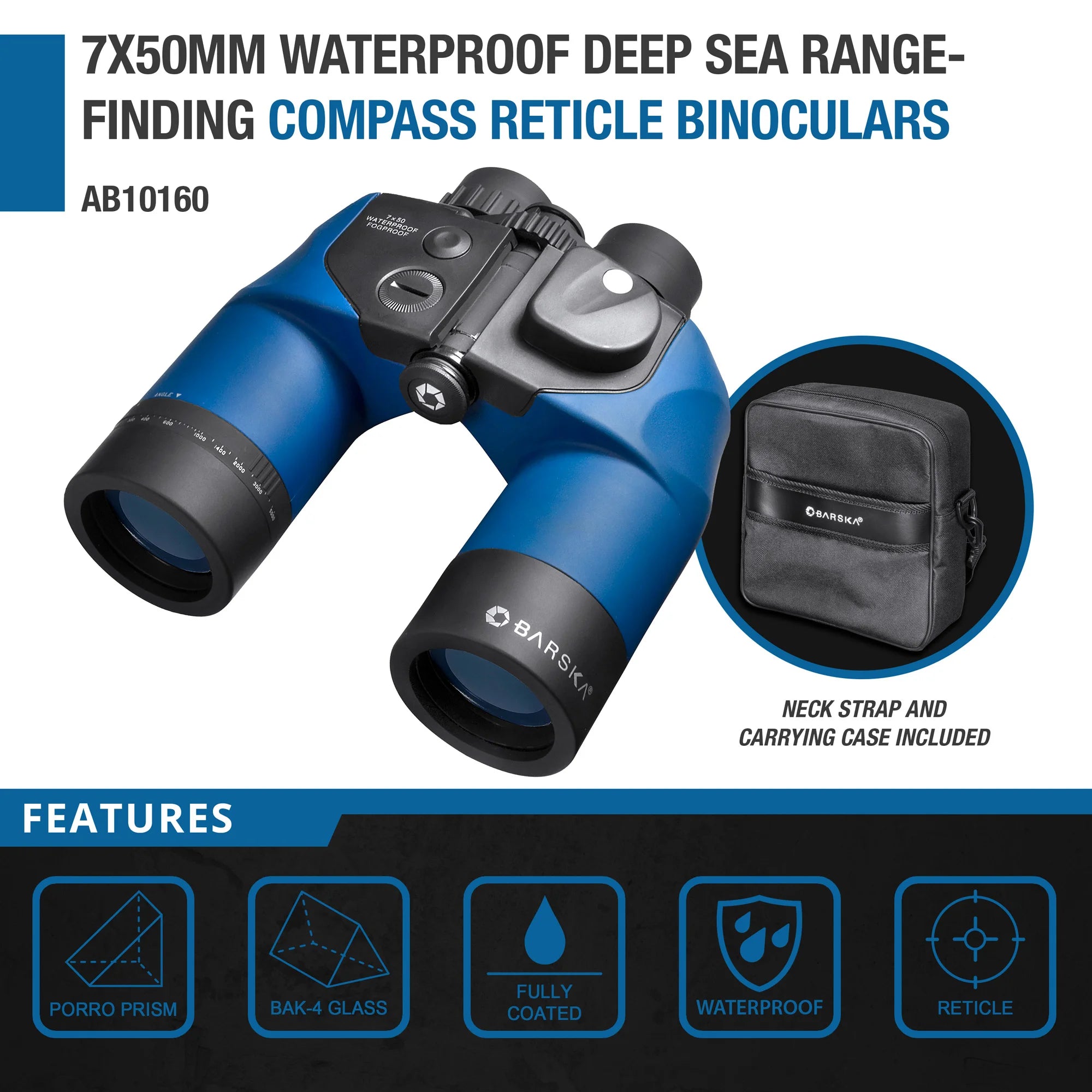 Barska 7x50 WP Deep Sea Binoculars