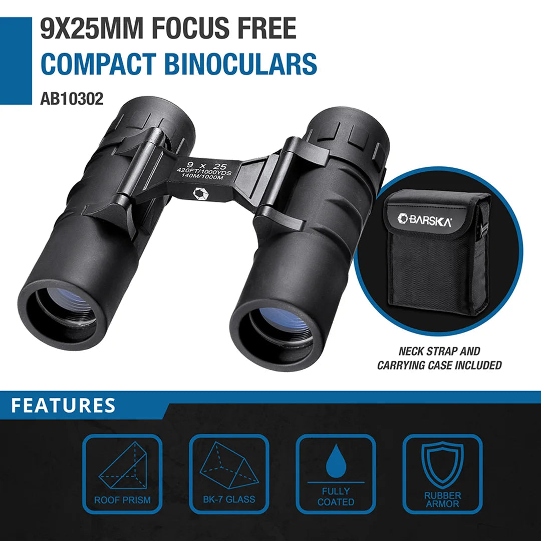 BARSKA 9X25 FOCUS Gratuit Compact Jumelles EUR 18,00 - FR BARSKA 9X25 FOCUS Gratuit Compact Jumelles EUR 18,00 - FR