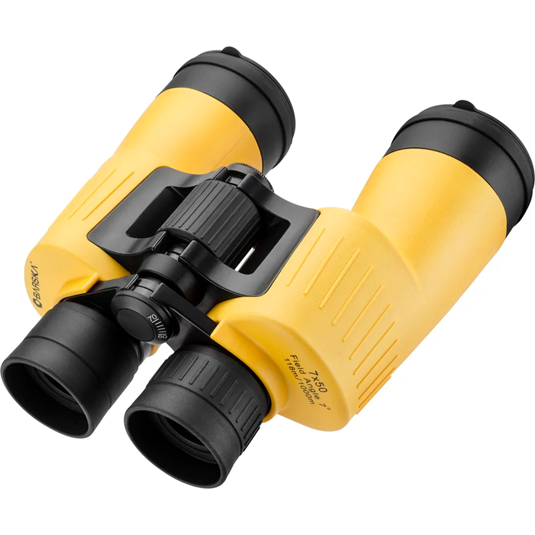 7x50mm Floatmaster Yellow Waterproof Floating Binoculars | AB12738 – Barska