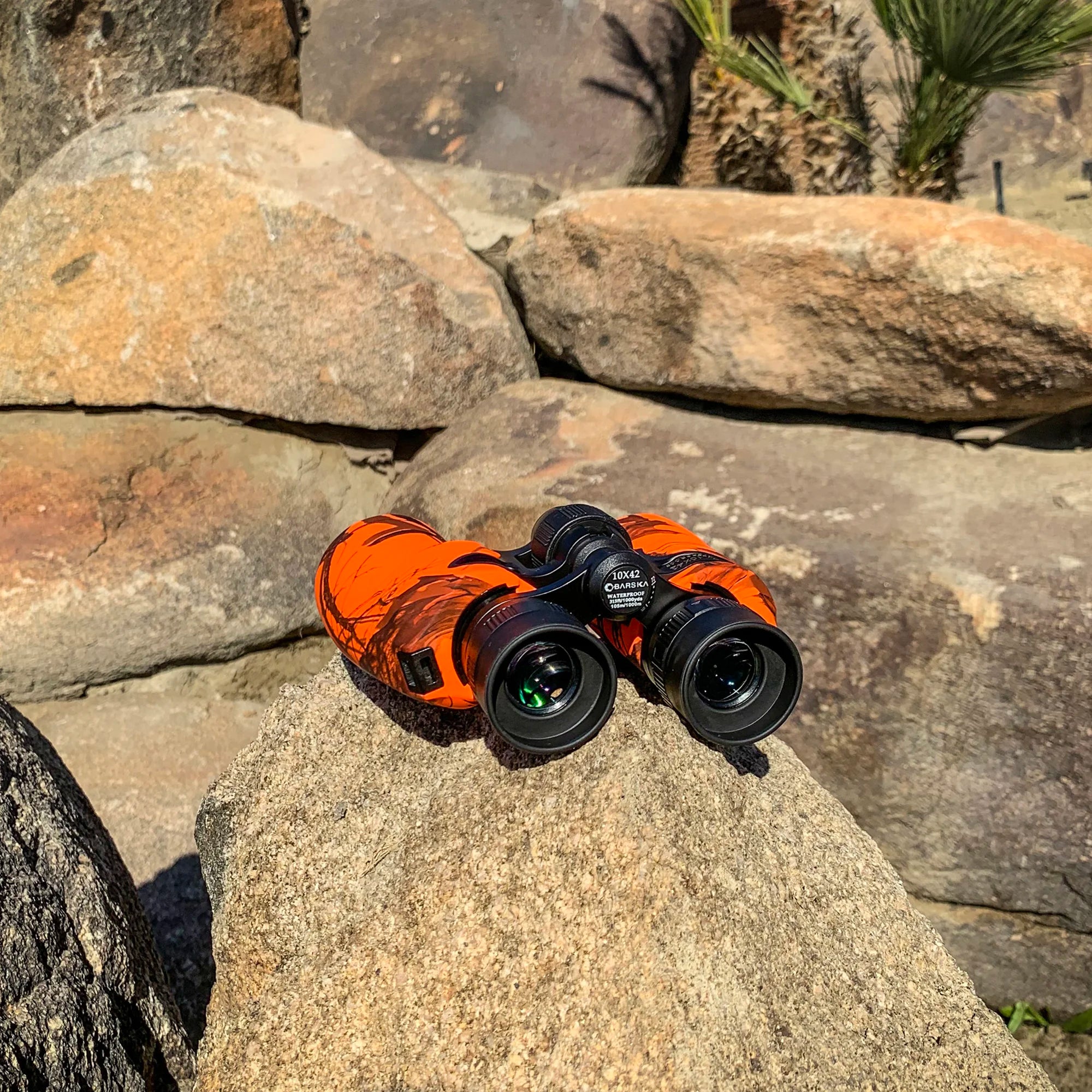 10x42mm Crossover Waterproof Binoculars, Mossy Oak® Blaze® Camo 10x42mm Crossover Waterproof Binoculars, Mossy Oak® Blaze® Camo