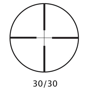 4x15mm Rimfire 30/30 Rifle Scope with Rings | AC10000