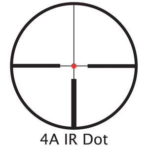 3-12x50mm Euro-30 Pro 4A IR Dot Rifle Scope with Rings | AC10022