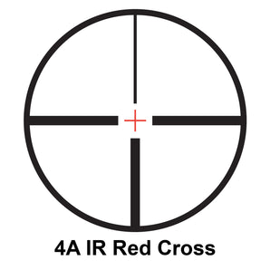 3-12x56mm Euro-30 Pro 4A IR Cross Rifle Scope with Rings | AC10024