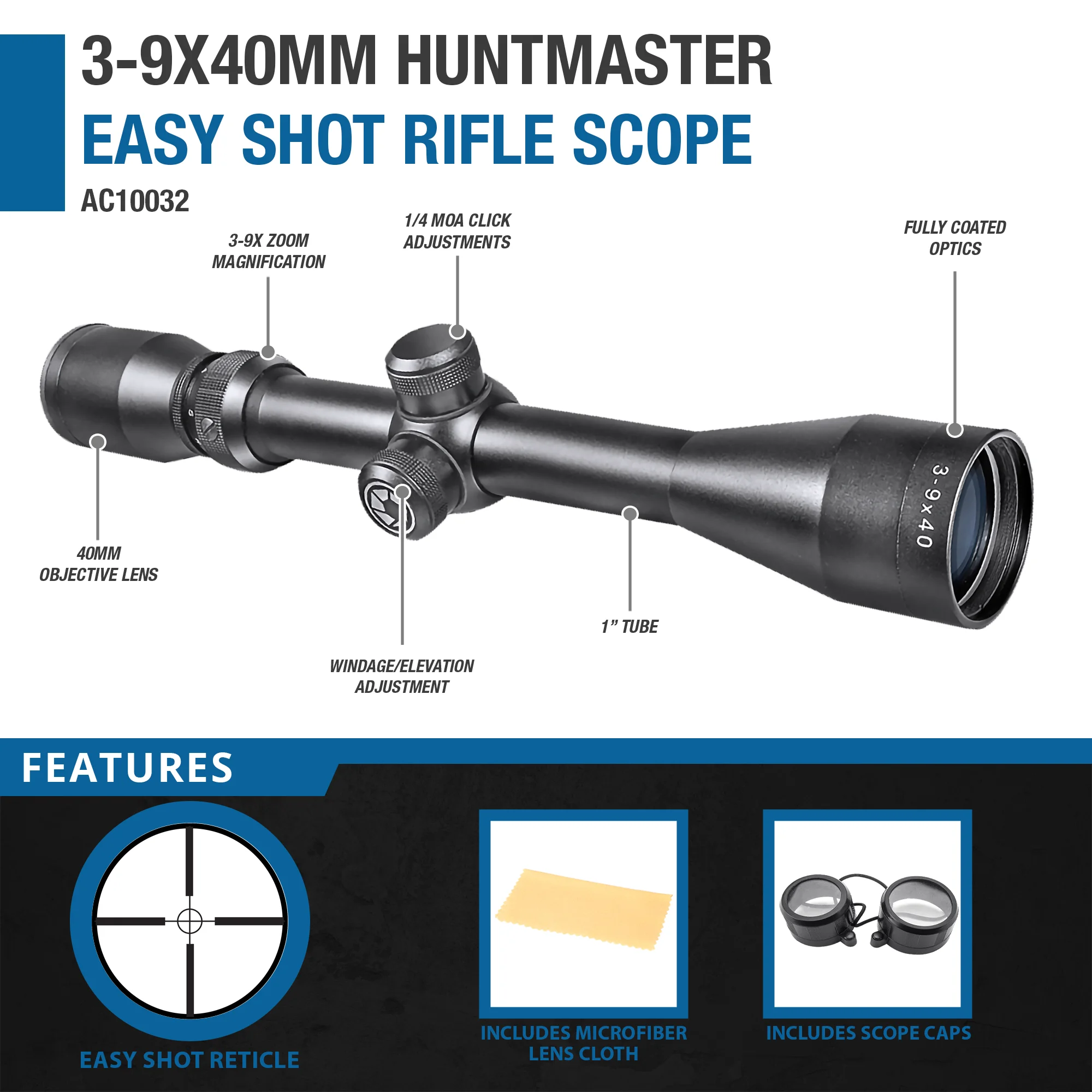 Leupold Vari-X II 3-9x40 Rifle Scope Duplex 1 12 1/4 Long Gloss Black for sale Leupold Vari-X II 3-9x40 Rifle Scope Duplex 1 12 1/4 Long Gloss Black for sale