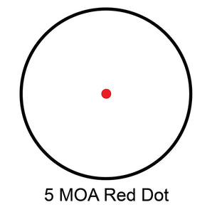 1x30mm 5 MOA Red Dot Scope | AC10328