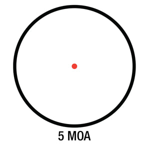 1x50mm 5 MOA Red Dot Scope | AC10332