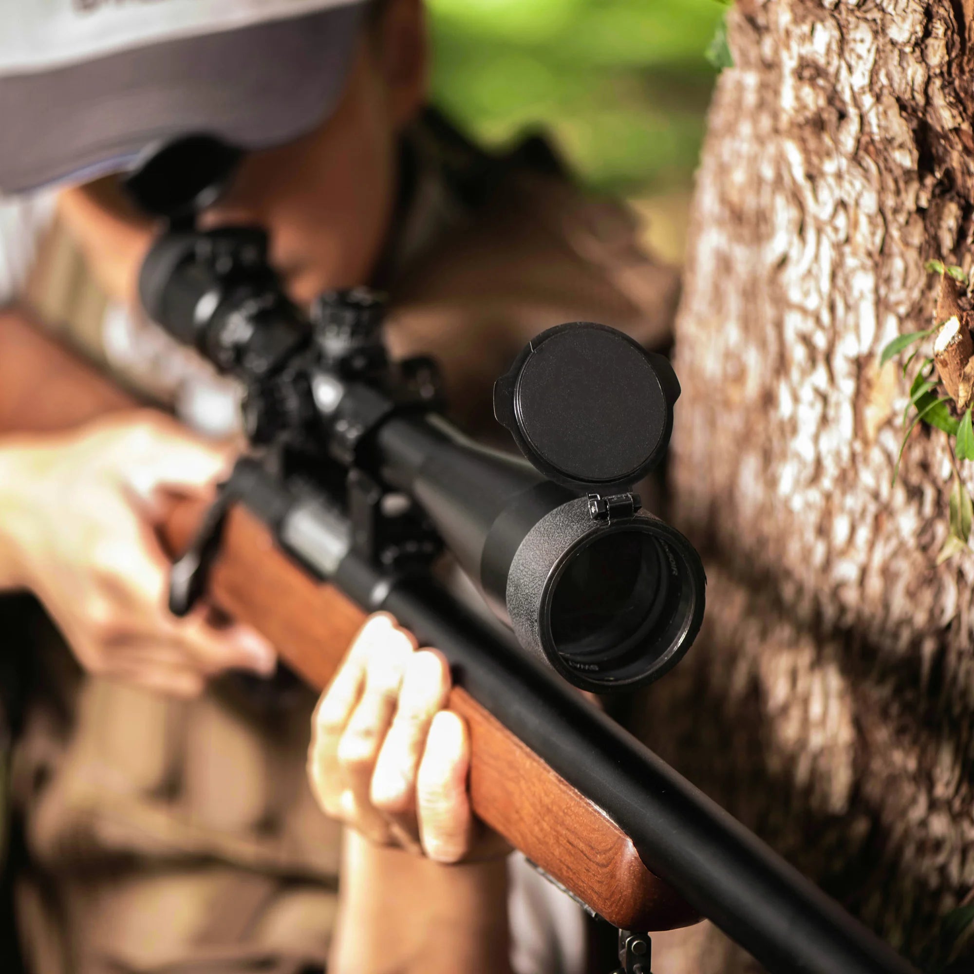 Ir Scopes For Rifles 10-40x50mm SWAT IR Mil-Dot Rifle Scope with Rings and Sun Shade | AC10 ...