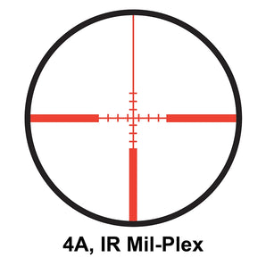 3-9x42mm IR B.D.C. Contour Compact External Range Drum Rifle Scope