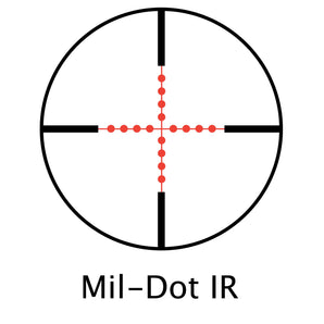 3.5-10x40mm SWAT IR Mil-Dot Rifle Scope with Rings & Sun Shade | AC10814