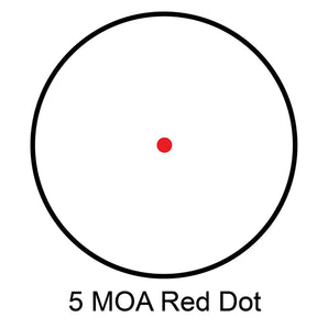 1x30mm Red Dot Scope with 5 MOA Reticle | AC11020