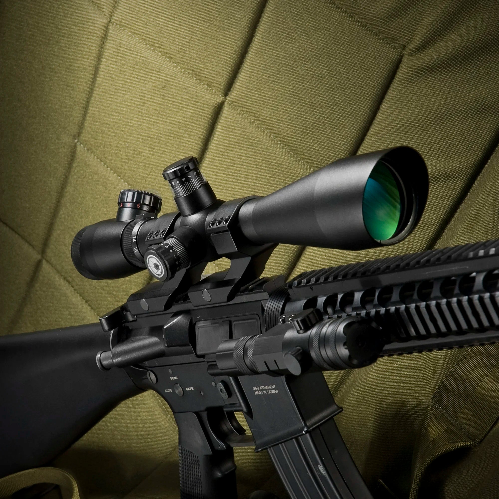 4-16x50mm Sniper IR Mil-Dot Rifle Scope with Rings | AC11670 – Barska