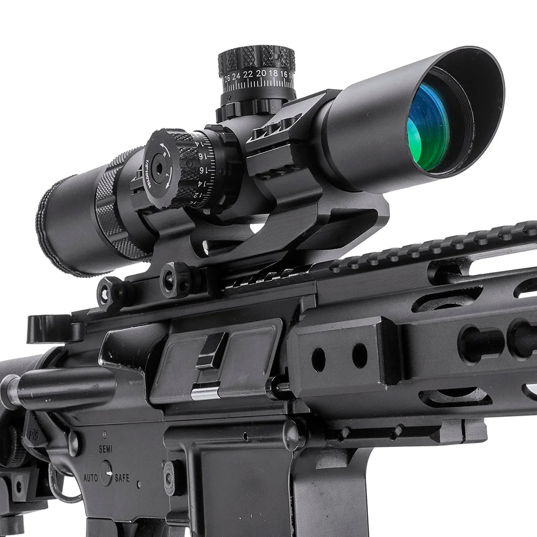 1-4x28mm SWAT-AR IR Mil-Dot Rifle Scope with Cantilever Mount | AC1187 ...