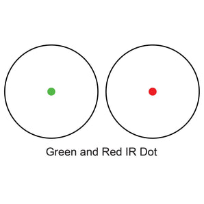 1x30mm 4" Red/Green 4 MOA Red Dot Scope | AC12142