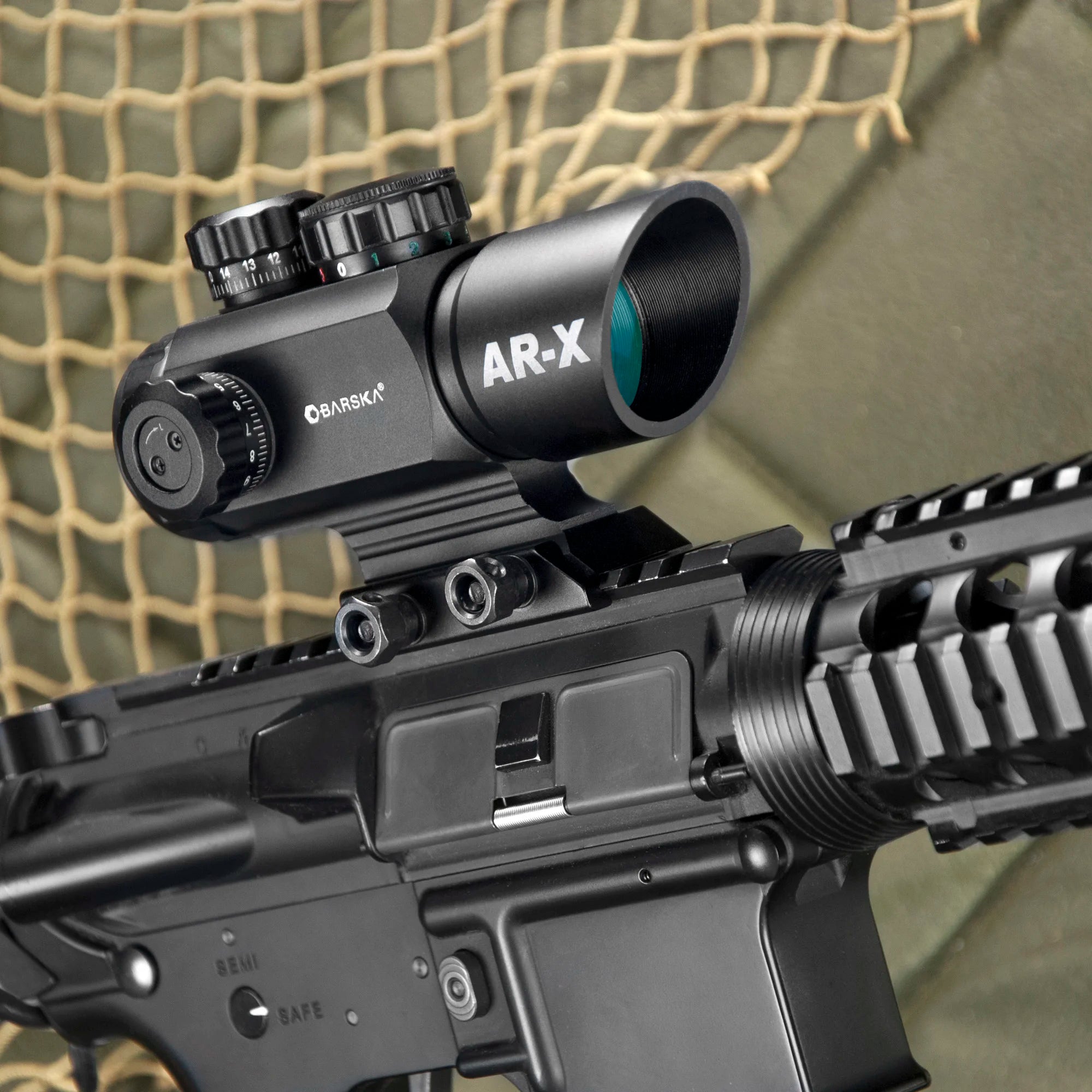 1x35mm AR-X IR Red/Green Multi Reticle Tactical Sight | AC12176 – Barska