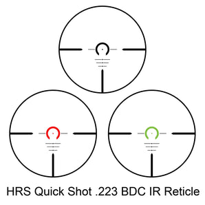 1-4x24mm LEVEL HD IR HRS .223 BDC Rifle Scope | AC12798