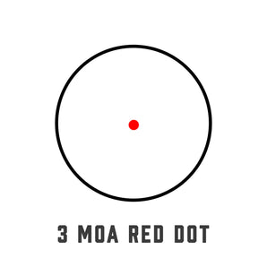 1x30mm ION Reflex IR 3 MOA Red Dot Sight | AC13152