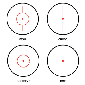 1x40mm ION IR Multi Reticle Reflex Sight | AC13154