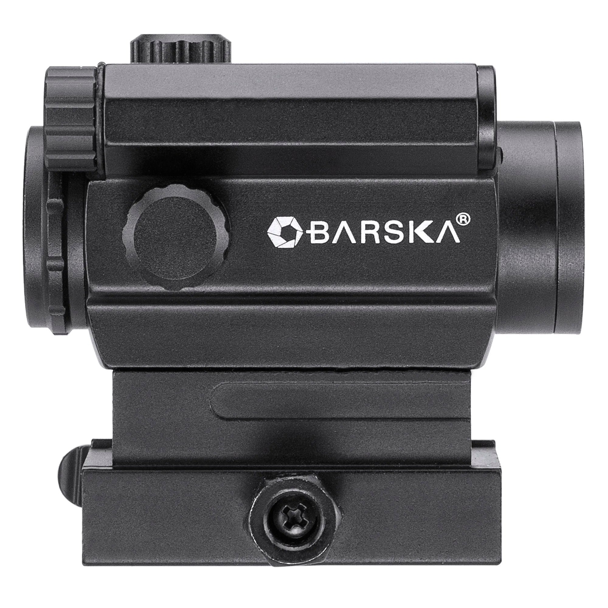Barska Red Dot Sight 5 MOA – 2.0x30 Tactical Riflescope, Matte Black AC11090