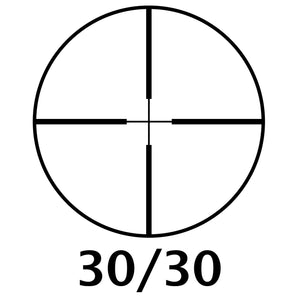 4x32mm Plinker-22 30/30 Rifle scope with Rings