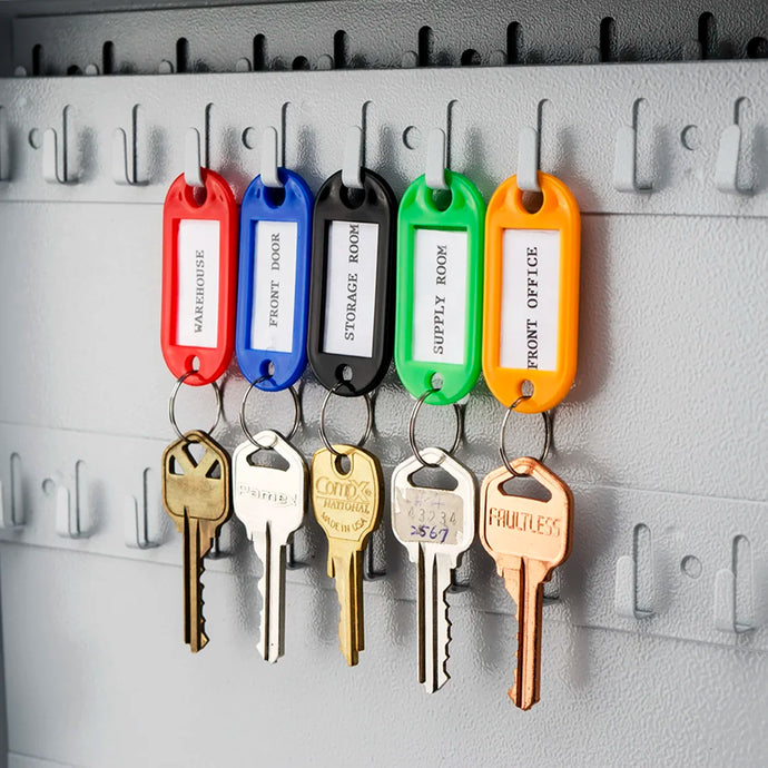 Shop Key Tag Assorted Key Tags for Key Cabinets, Large | AF13678, AF12496 – Barska