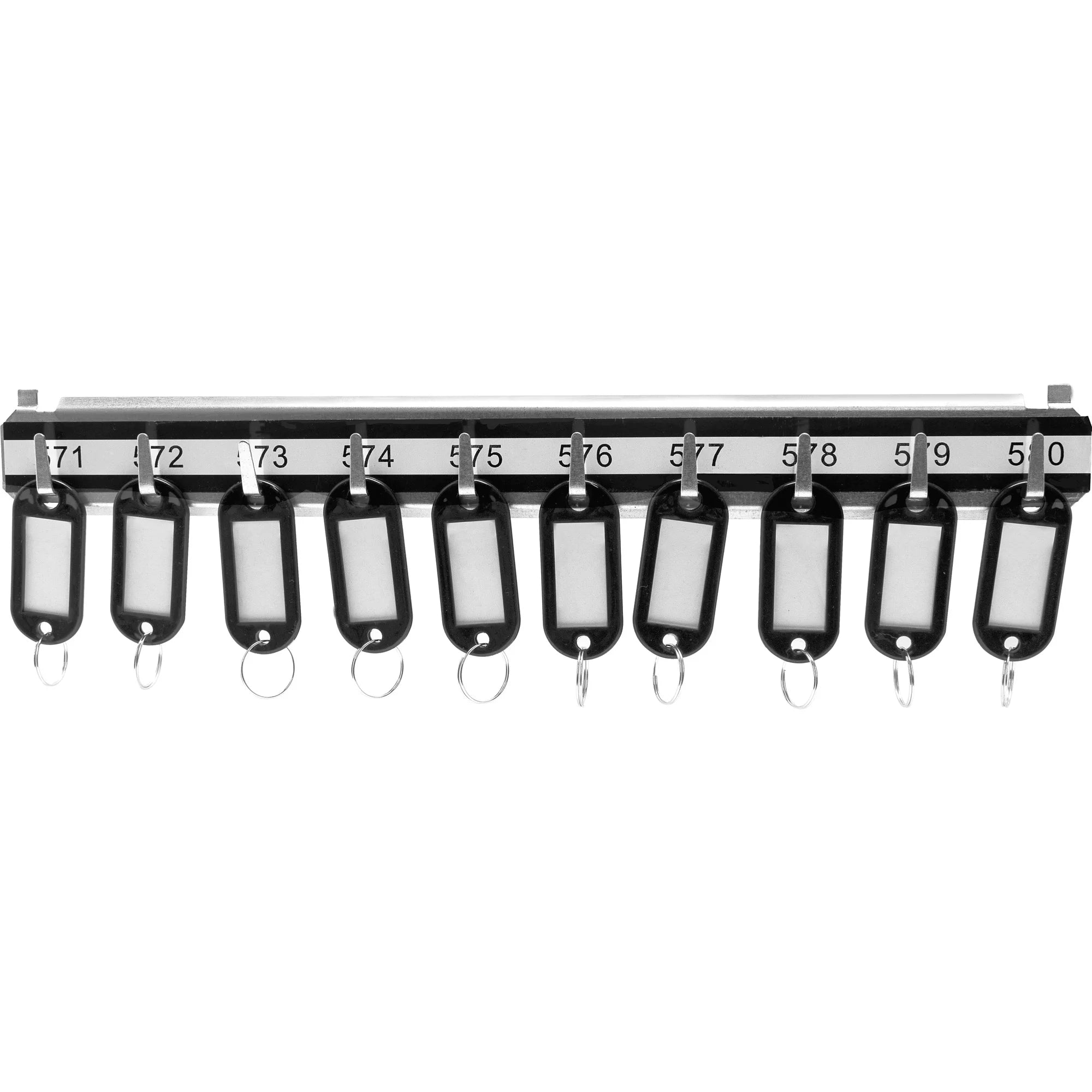 Number 501-600 Labeled Key Racks with Hooks for Adjustable Key Cabinet ...