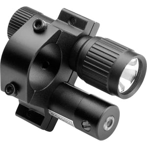 Tactical Red Laser Sight w/ Flashlight and Mount By Barska