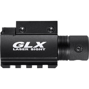 GLX Red Laser w/ Built-In Mount & Rail by Barska