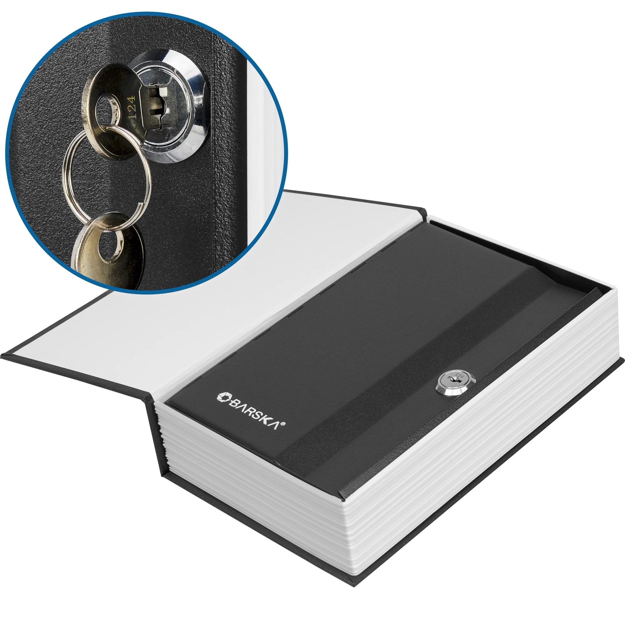 Barska AX11682 Hidden Book Safe With Key Lock – Discreet Security For Valuables