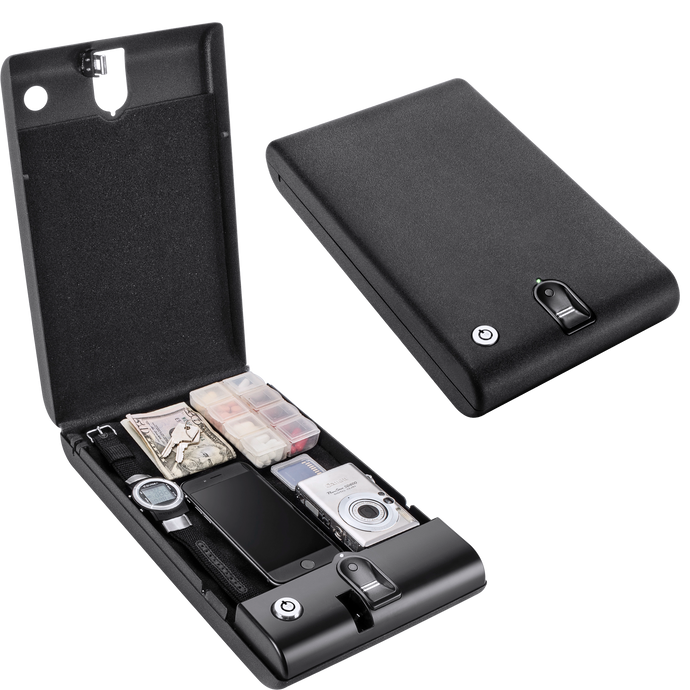 Portable Biometric Compact Lock Box | AX11970 – Barska Portable Biometric Compact Lock Box | AX11970 – Barska