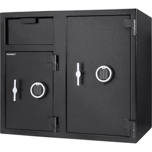 2.58/4.68 Cu. ft Dual Compartment Keypad Depository Safe | AX13316