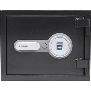 0.75 Cu. ft Biometric Fireproof Security Safe Black
