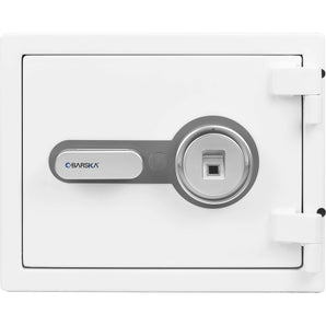 0.75 Cu. ft Biometric Fireproof Security Safe | White