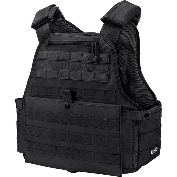 Barska Loaded Gear Plus Size Tactical Vest VX-200 (Black) Right Hand