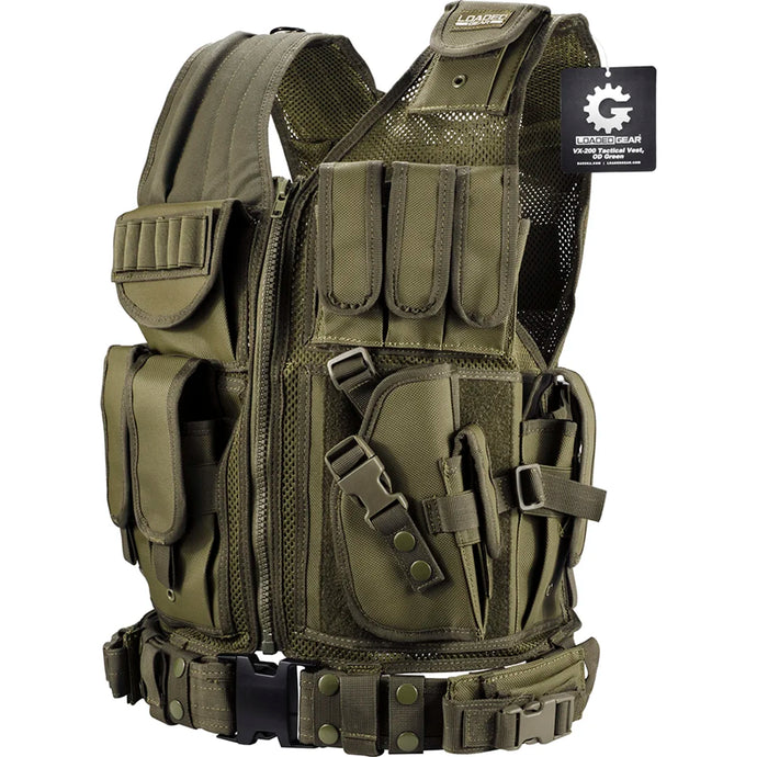 Loaded Gear VX-200 Tactical Vests | Black, OD Green, Dark Earth