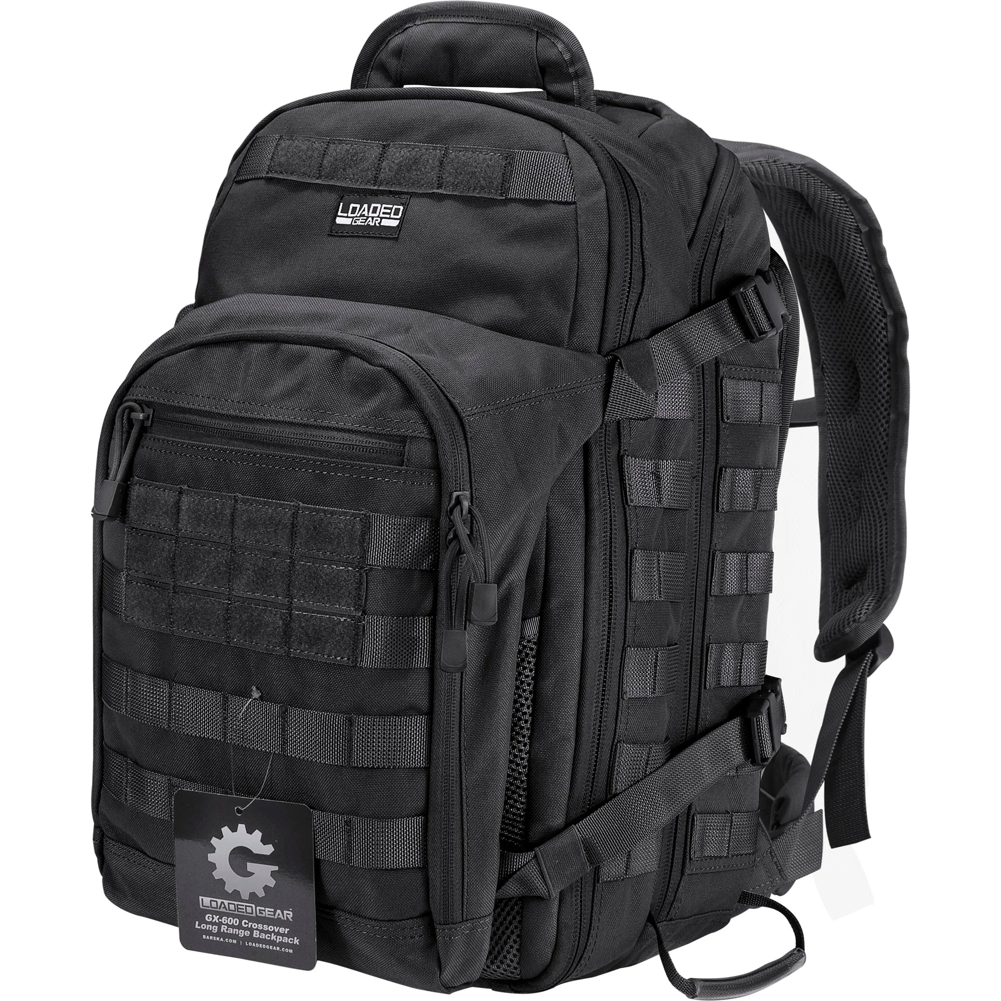 Loaded Gear GX-600 Crossover Tactical Backpacks | Black, Dark Loaded Gear GX-600 Crossover Tactical Backpacks | Black, Dark
