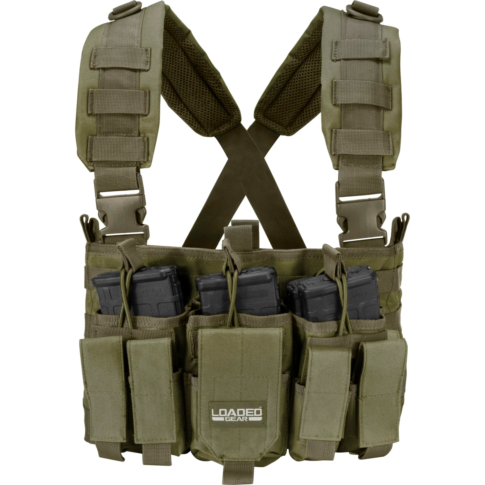 Ephod Chest Rig Loaded Gear VX-400 Tactical Chest Rigs | Black, OD Green, Dark Earth ...