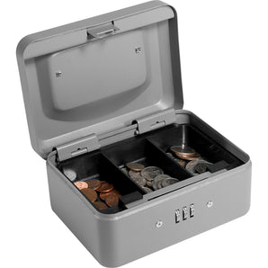 Extra Small 6" Cash Box with Combination Lock | CB11782