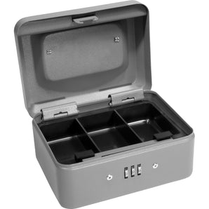 Extra Small 6" Cash Box with Combination Lock