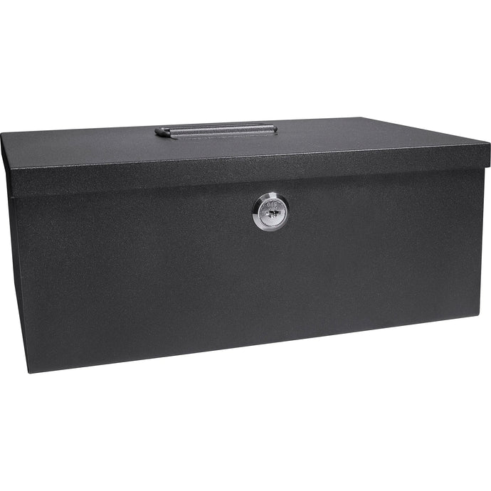 SEWACC Wooden Cash Box – 6-Compartment Money Organizer With Coin Tray For Desk, Tickets, Receipts