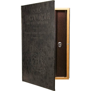 Large Size Antique Book Lock Box with Key Lock | CB11992