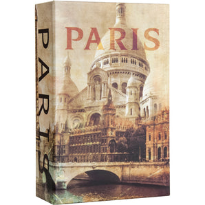 Paris Book Lock Box w/Combination Lock by Barska