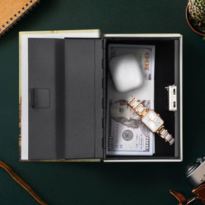 thumbnail image 2 of Book-Safe Security Box With Combination Lock – Diversion Hidden Safe For Cash, Jewelry, Valuables 2 of 6