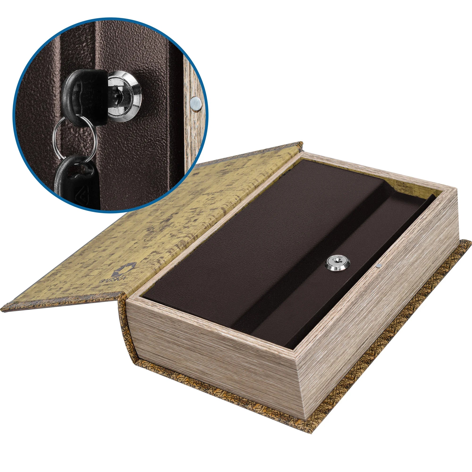 Antique Map Book Lock Box | CB12480 – Barska