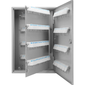 240 Capacity Fixed Position Key Cabinet with Key Lock, White Tags | CB12494